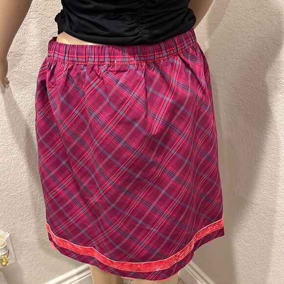 Matilda Jane plaid skirt fully lined - Picture 4 of 7